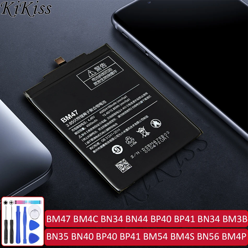 BM47 BM4C BN34 BN44 BP40 BP41 Аккумулятор для Xiaomi Redmi 3 3S 3X 4X 4 5 5A 6 6A 7 7A 8 8A 9A 9C 10X K20 K30 Pro Plus Mix Max 1 2 |