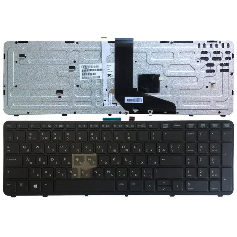 Новая русская клавиатура для ноутбука HP ZBOOK 15 17 G1 G2 PK130TK1A00 SK7123BL с