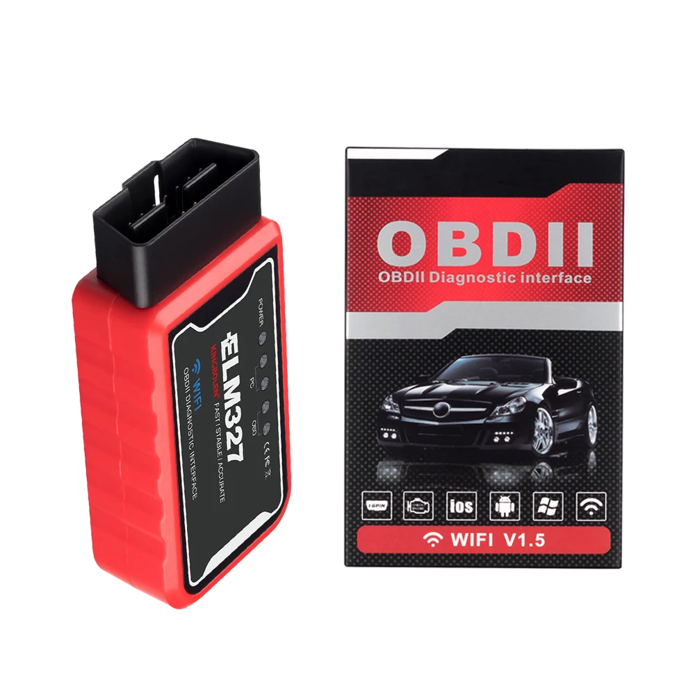 ELM327 OBDII интерфейс считыватель кодов wifi USB OBD2 разъем V1.5 для Audi A3/A4/A6/A7/A8/A5/Q3/Q5/Q7/B8/B6/