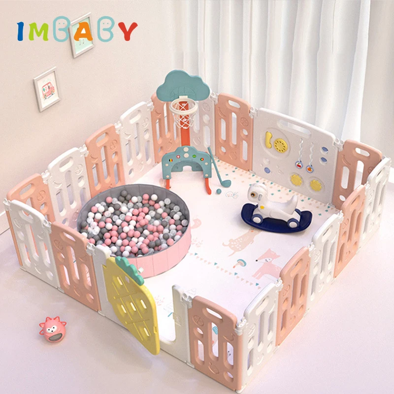 IMBABY детские игровые шарики ямы складной бассейн манеж для Для детей Крытый парк