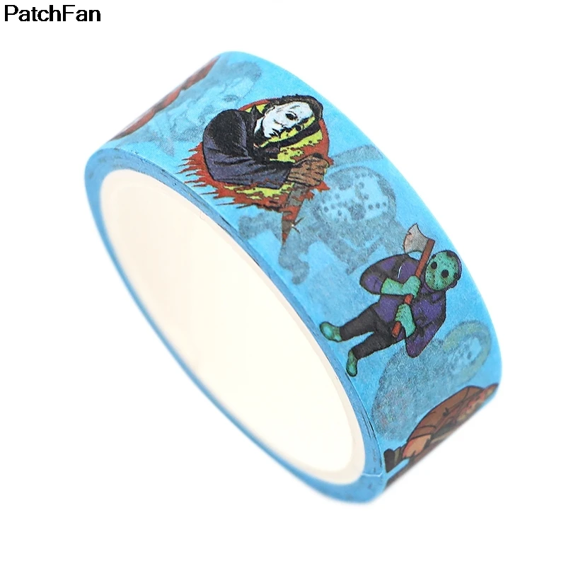 20 шт./лот Patchfan четыре убийца украшения 90s DIY Скрапбукинг дети клей васи маскирующая Лента Печатный узор стикер A2684