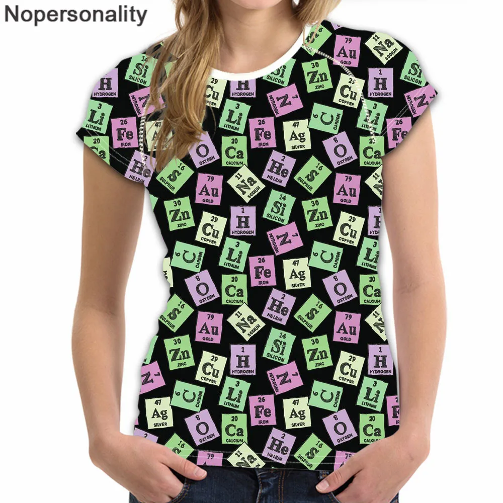 Nopersonality, новинка, модные футболки, математическая формула, принт, футболка, тонкая, для женщин, короткий рукав, повседневная, для девушек, топы для учителя, S-XXL - Цвет: Z2628BV
