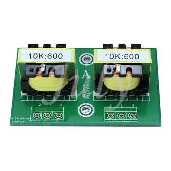 

10K: 600 high-low level conversion Audio transformer Audio isolator Permalloy audio frequency response: 20hz—20Khz