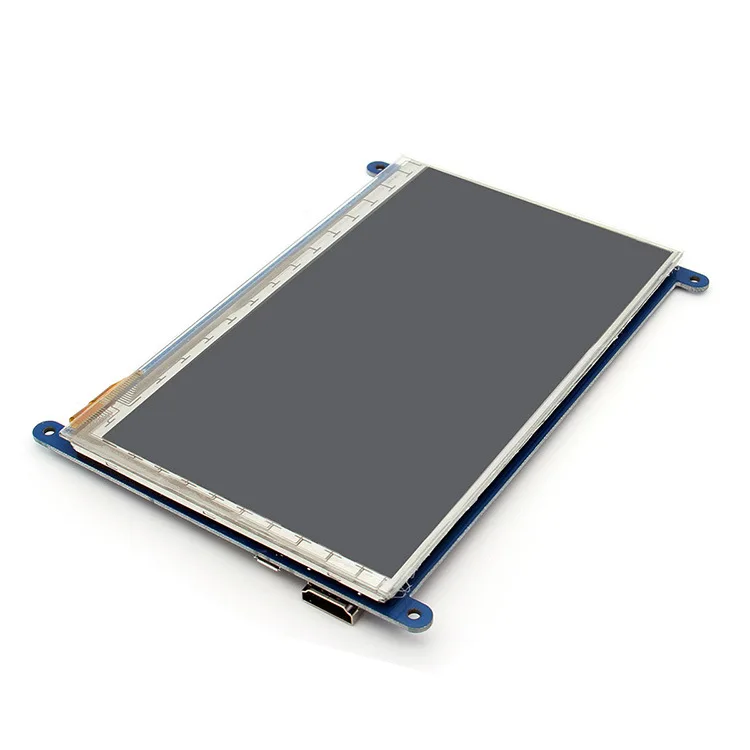 

7-Inch LCD Touch Screen Capacitive Screen Display Applicable BB Black Computer HDMI High-definition Raspberry Pie