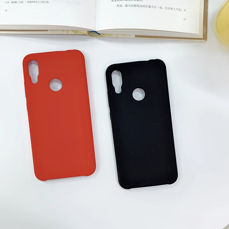 Arvin, чехол для Xiaomi Redmi Note 8T 7 8 Pro, чехол из жидкого силикона, Толстая крышка с открытым дном, Встроенная Мягкая микрофибра