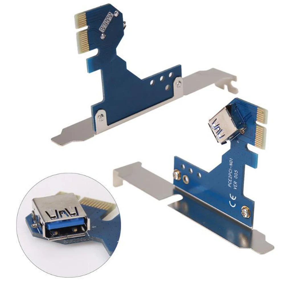 Стабильный PCI-E Express X1 к двойному компьютеру PCI Mini конвертировать сетевой Riser добавить на адаптер расширения карты сильная совместимость