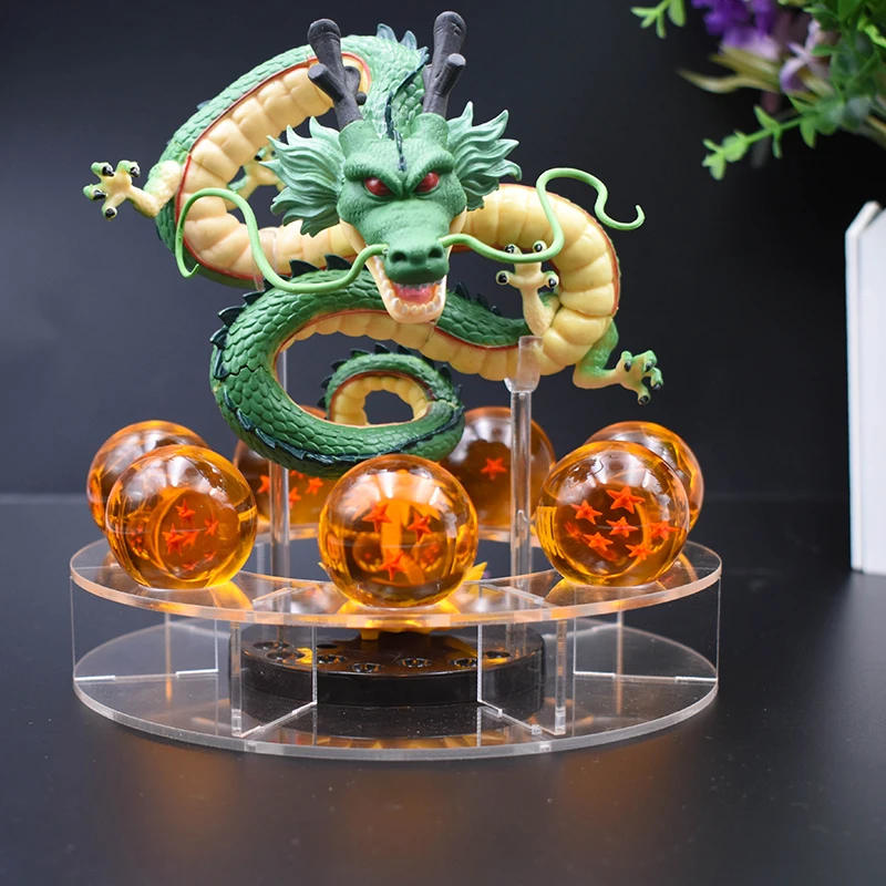 Dragon Ball Z фигурки Shenron Dragonball Z Набор фигурок Esferas Del Dragon Barts полка figulas DBZ с горной полкой