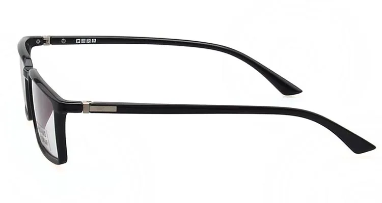 Passen Sie verschreibungspflichtige Brillen TR90 Rechteckiger Brillenrahmen Unisex-Harzlinsen Rui Hao Brillen M6319 an – Detail 8