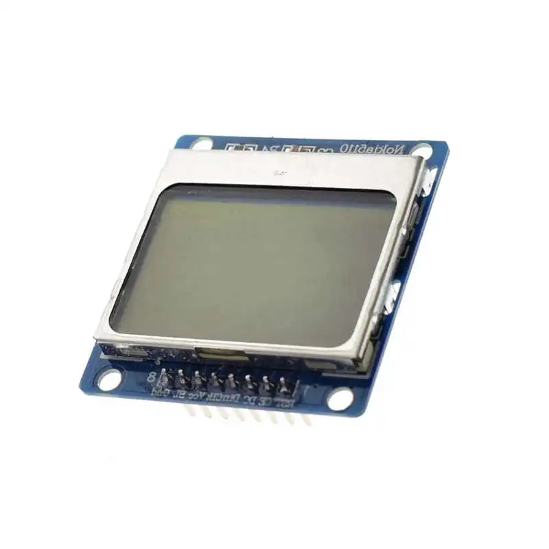 Умная электроника Lcd модуль Дисплей монитор синий устройство подсветки Pcb 84x48 ЖК дисплей для Nokia 5110 Экран для Arduino
