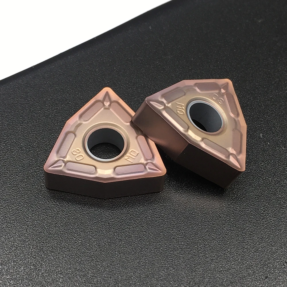 

10PCS WNMG080408 MQ FT1125 For Stainless Steel High Quality Machining CNC Lathe Tool Lathe Carbide Inserts Turning Tool
