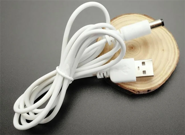 USB к DC5.5* 2,1 мм шнур питания/usb к dc кабель/USB кабель питания штекер
