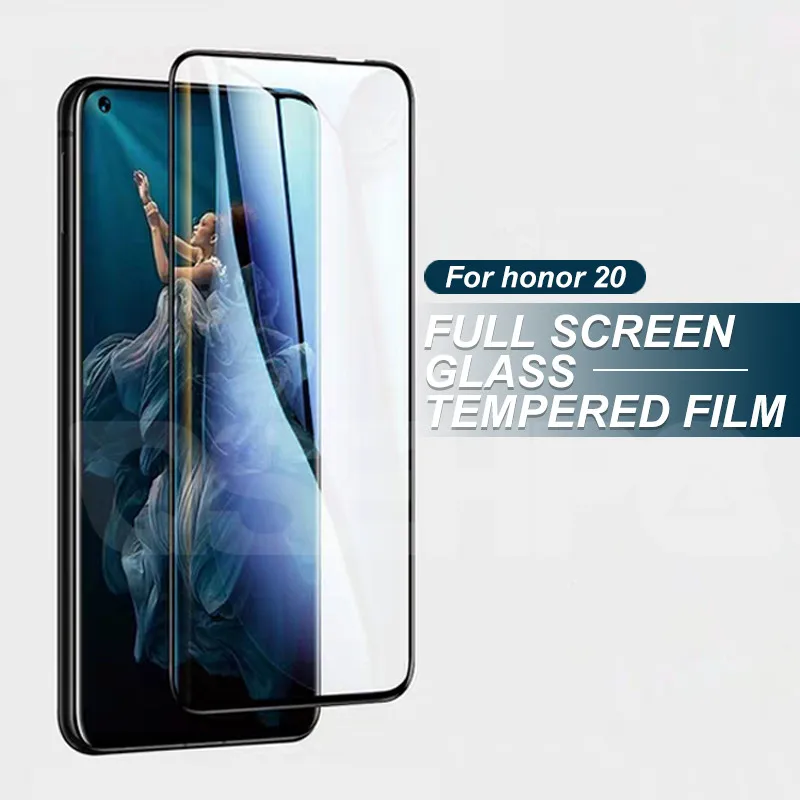 9D Защитное стекло для Honor 20 Lite V20 V10 V9 Play Защитная пленка для экрана Honor 9X 8X 8C 8A 9i 10i 20i закаленное стекло