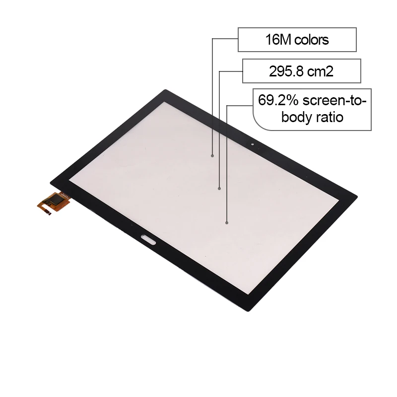 Touch Screen Panel Sensor Digitizer for Lenovo TAB4 Tab 4 10 Plus TB-X704 TB-X704L TB X704 Tablet Digitizer Free Shipping