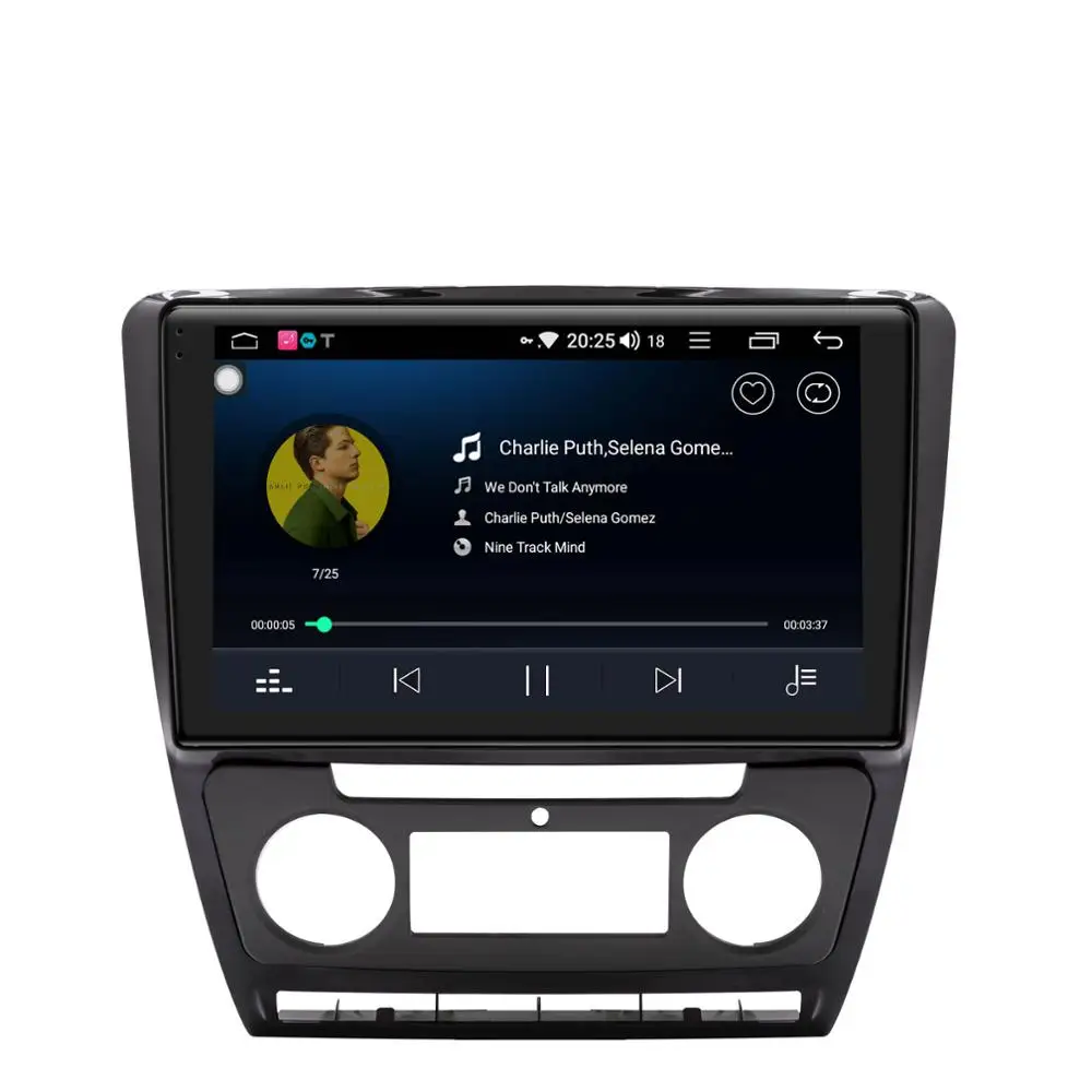 1" экран Android 2008 стерео для Skoda Octavia A5 2010 2011 2012 2013 автомобильный Радио Мультимедиа Видео плеер навигация gps