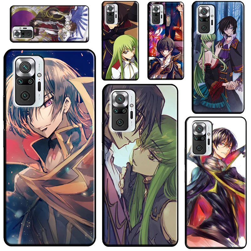 Anime Code Geass For Redmi Note 11 Pro Note 10 Pro 10s 9s 11s Note 9 Pro Phone Case For Redmi 10 9 9c 9t 9a Phone Case Covers Aliexpress