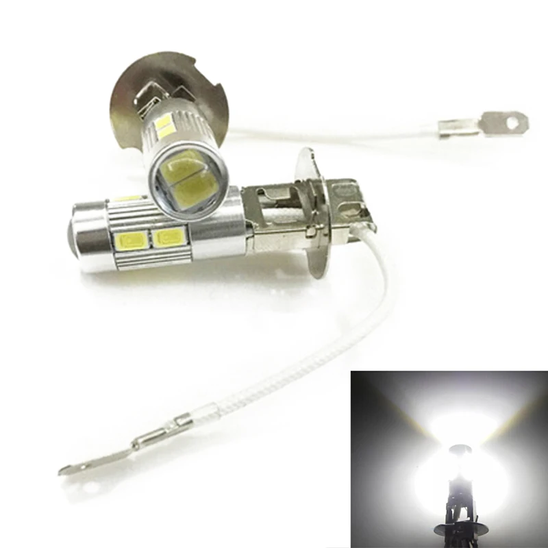 Горячая Распродажа 12V светодиодный лампы H3 10-SMD 5630 головной светильник комплекта