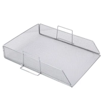 

File Tray Office Display Rack Desktop File Trays Stackable Magazine Files Organizer Desktop Document Sorter