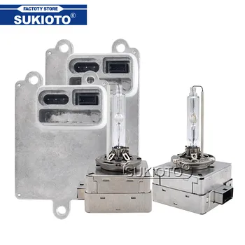

SUKIOTO Original AC 55W Xenon D1S HID Kit Car Light Electronic Ballast Xenon D3S D1S Auto Headlamp Bulb 6000K 5000K 8000K 4300K