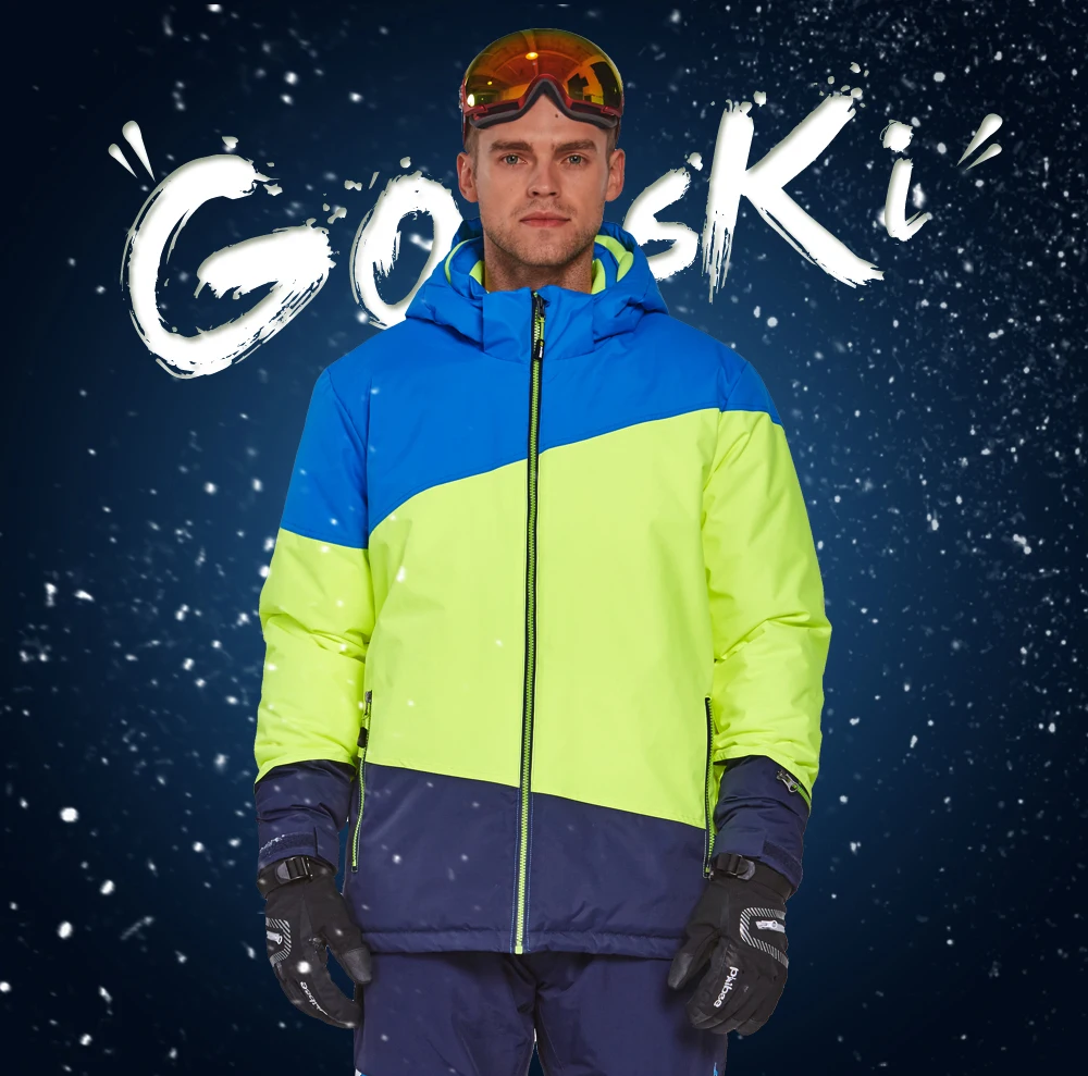 jacket warm ski winter snow for men