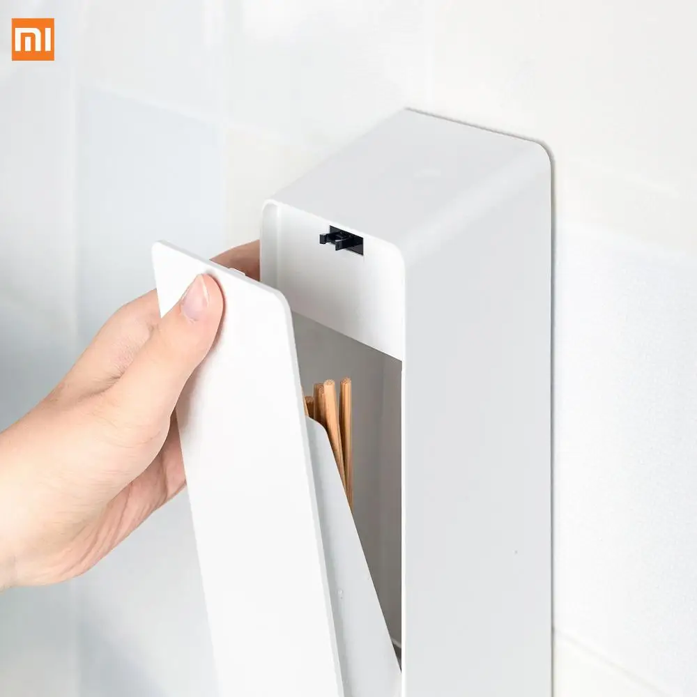 Xiaomi Liushu Смарт уф стерилизация палочки для еды нож вилка ящик для хранения немой кухонная Подставка под столовые приборов стерилизатор