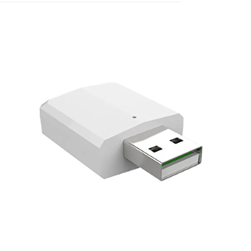 Белый 3 в 1 Bluetooth 5,0 аудио приемник передатчик Мини 3,5 мм разъем AUX USB стерео музыка беспроводной адаптер для ТВ автомобиля ПК наушники - Цвет: Белый