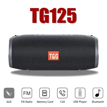 

Portable Speaker Waterproof Wireless Bluetooth Column High Power 20W Bluetooth Speaker with FM Radio AUX TF USB Music Center Box