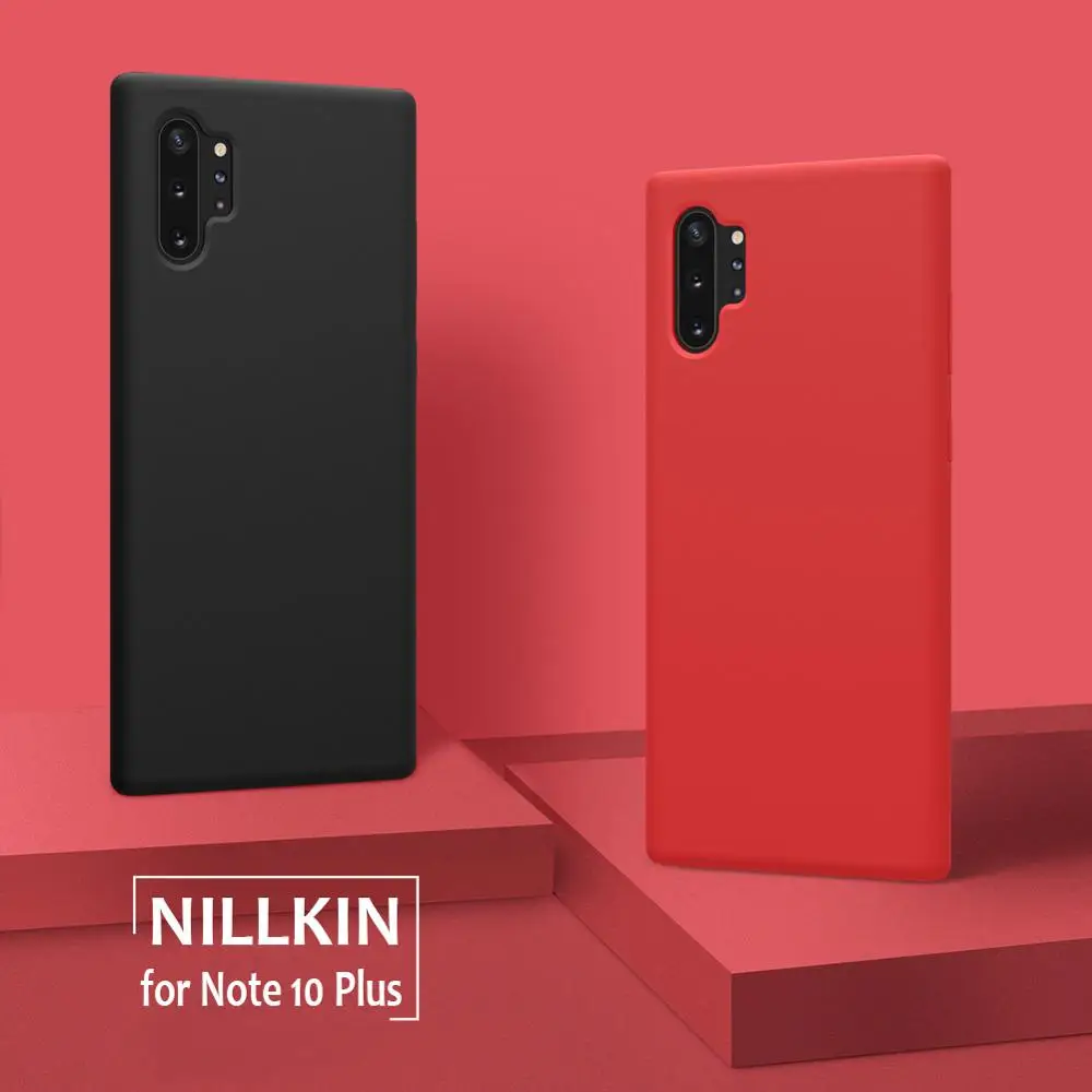 

for Samsung Galaxy Note 10 Plus Case Nillkin Flex Luxury Silicone Soft TPU Back Cover for Samsung Note 10 Plus Nilkin Phone Case