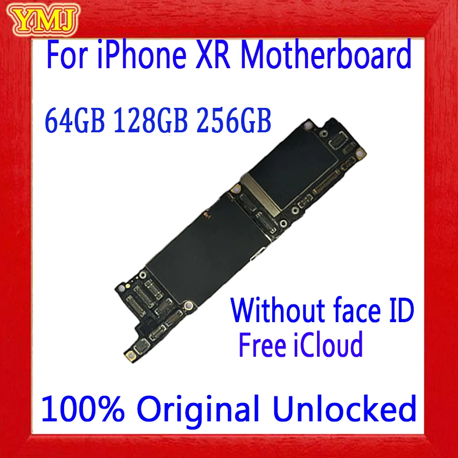 Материнская плата для iPhone XR XS MAX 64 ГБ 128 полные чипы и система IOS 100% оригинальная