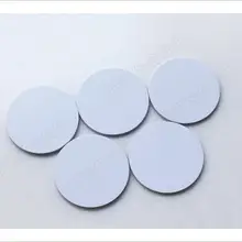 Диаметр 10 мм/13 мм/15 мм 125 кГц ID TK4100 RFID ПВХ монета/диск тег