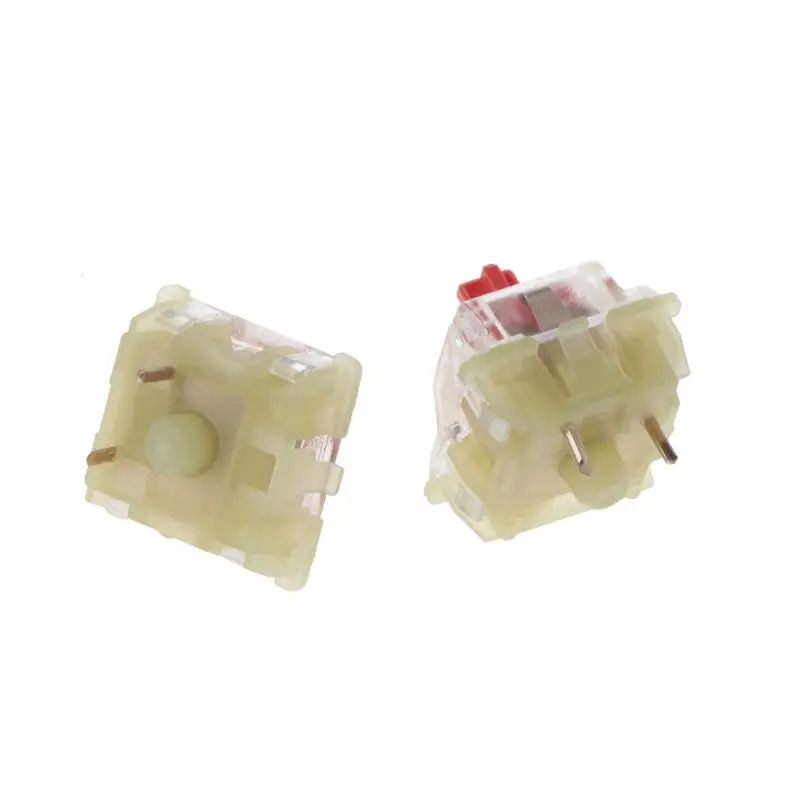 

100% Brand New 2Pcs Original Cherry MX RGB Silent Pink Switch 3Pin Speed Silver Silent Switch For Mechanical Keyboard