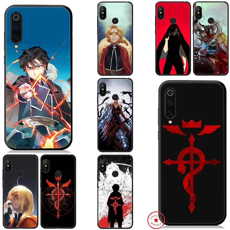 IYICAO FULLMETAL ALCHEMIST Anime Soft Case for Xiaomi Mi A3 A2 A1 8 Lite 9 Se Max 3 F1 5X 6X 6 CC9 CC9e 9T Pro MiA1 MiA2 |