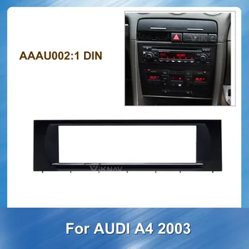 

2 din Radio Fascia for AUDI TT 1998-2003 A2 A4 1999-2002 auto AC Stereo Audio Panel Mount Installation Dash Kit Frame Adapter