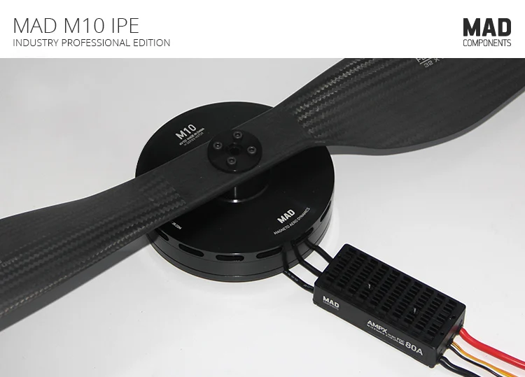 MAD M10 IPE V1.0 KV90 Big Powerful Brushless Motor For Electric Paramotor