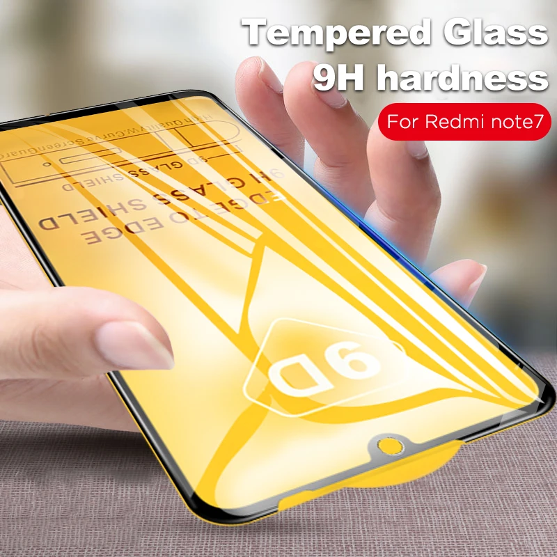 

9D Full Cover Tempered Glass For Xiaomi Mi9 SE Mi 9T Mi9t Pro Screen Protector Glass On Redmi K20 Note 8 7 6 5 Pro Safety Glass