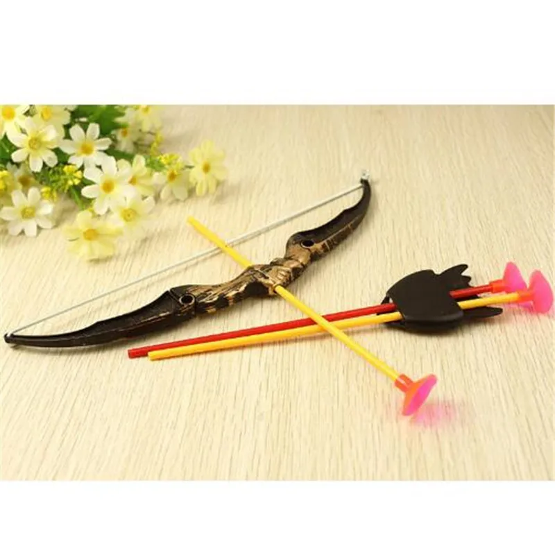 Classic Shooting Outdoor Sports Toy Bow and arrow Toy Set Plastic toys for Children Kids outdoor toys archery arrows,archery bow