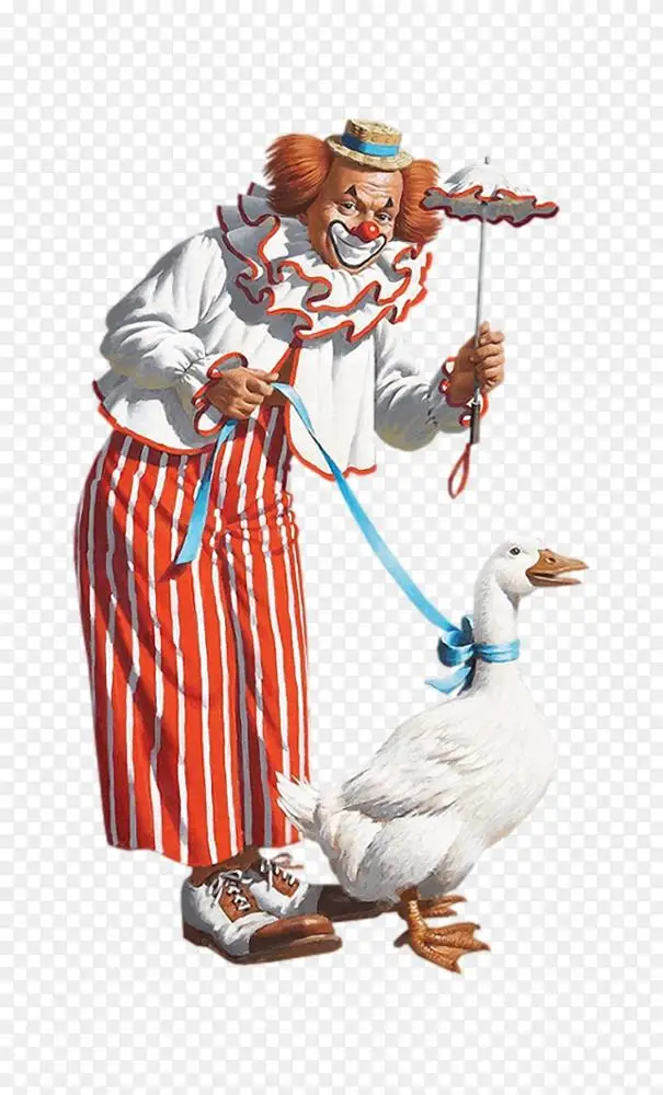 哈莱金皮埃罗小丑马戏团小丑