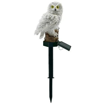 

Led Solar Power Outdoor Garden Waterproof Owl Stake Lawn Light Exterior Night Lights Owl Shape Solar Powered Energia Lamp Parks