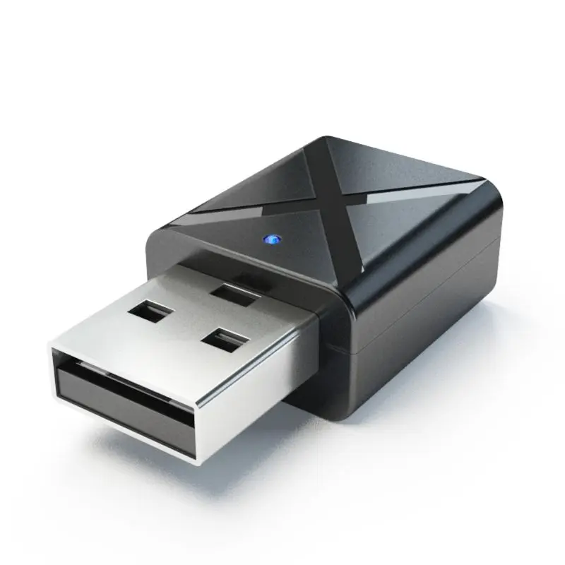 2в1, 2в1, USB беспроводной Bluetooth передатчик, приемник, стерео аудио, музыкальный адаптер с 3,5 мм аудио кабелем для домашнего ТВ, MP3, ПК, автомобиля