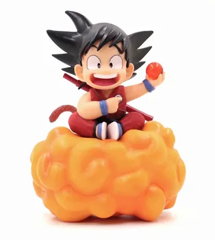 

Dragon Ball Z Son Goku Action Figure Kakarotto with Somersault Cloud Dragonball Gokou Childhood Model Toys Children Gifts