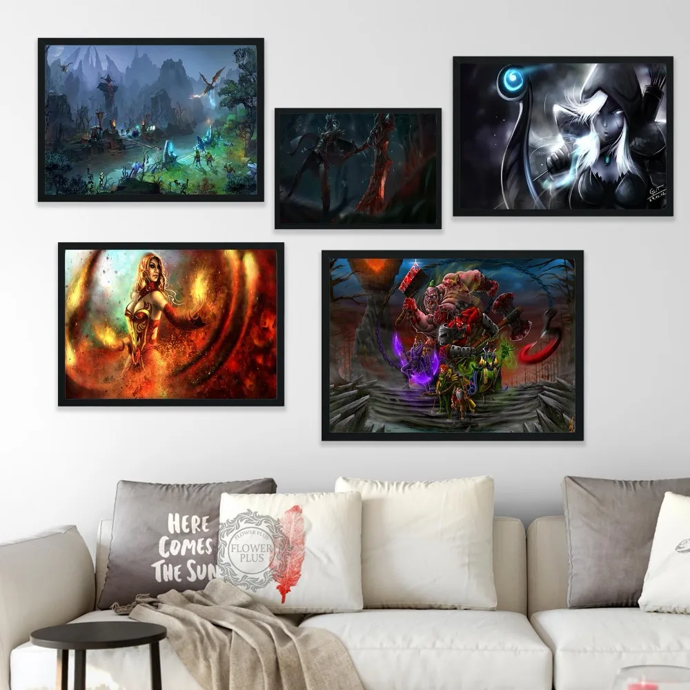5-Pieces-Dota-2-Game-Poster-Canvas-Printed-Wall-Art-Pictures-Decorative-Painting-Modern-Artwork-Wall-Décor (1)