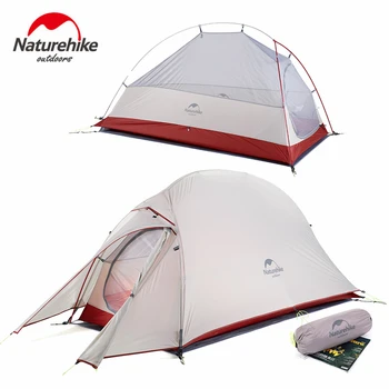 

Naturehike Cloud Up Camping Tent Hiking Outdoor Family Beach Shade Waterproof Camping Portable 1 2 3 person Backpacking Tent