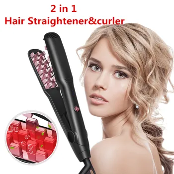 

Fluffy Hair Straightener Hair curler Volumizing Iron Flat Iron Digital Flat Iron Electric Fluffy Styling Hair Lifter