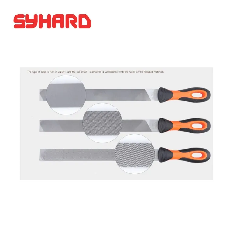 Steel metal grinding tool 6 inch flat file sickle fine tooth flat middle tooth flat file Coarse teeth flat file length 150mm