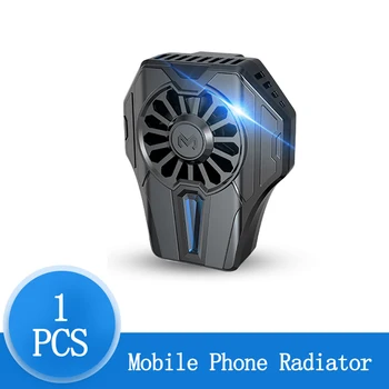 

New Mobile Phone Radiator Phone Cooling Fan Case Cold Wind Handle Fan For Phone Cooler Phone Cooling Celular Fone Gamer Fan Case