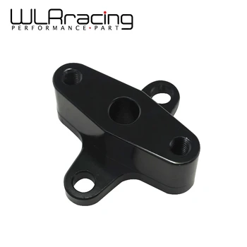 

WLR - 90 DEGREE FUEL PRESSURE REGULATOR RAIL RELOCATOR ADAPTER FOR HONDA B16 B18 H22 WLR- FPA13BK