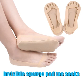 

2019 Arch Support 3D Socks Foot Massage Health Care Women Summer Autumn Female Ankle Compression Open Toe Socks Calcetines Mujer