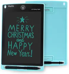 Mafiti – tablette d'écriture LCD Portable 8.5 pouces, bloc notes électronique, tableau blanc Cyan pour gribouiller, cadeaux pour enfants, bureau, mémo, pour la maison 