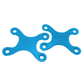 

2 Pcs Screw Pads Protective Gaskets Anti Sinking Aluminum Alloy Accessories Skateboard Durable Pads Parts Hardware Longboard