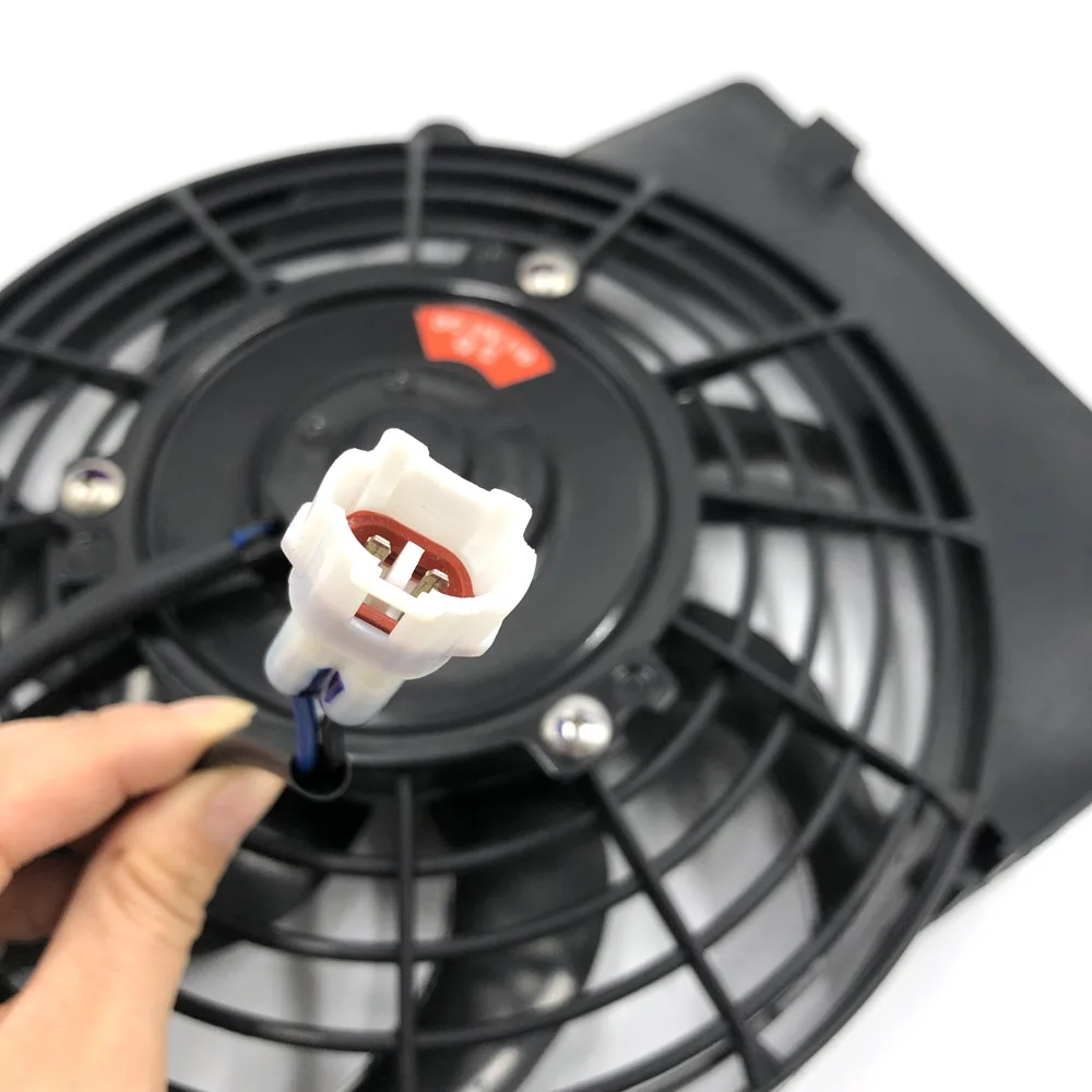 Water Cooling Fan For HISUN 700cc 500cc HS700 Radiator Fan MASSIMO BENNCHE TSC ATV Quad