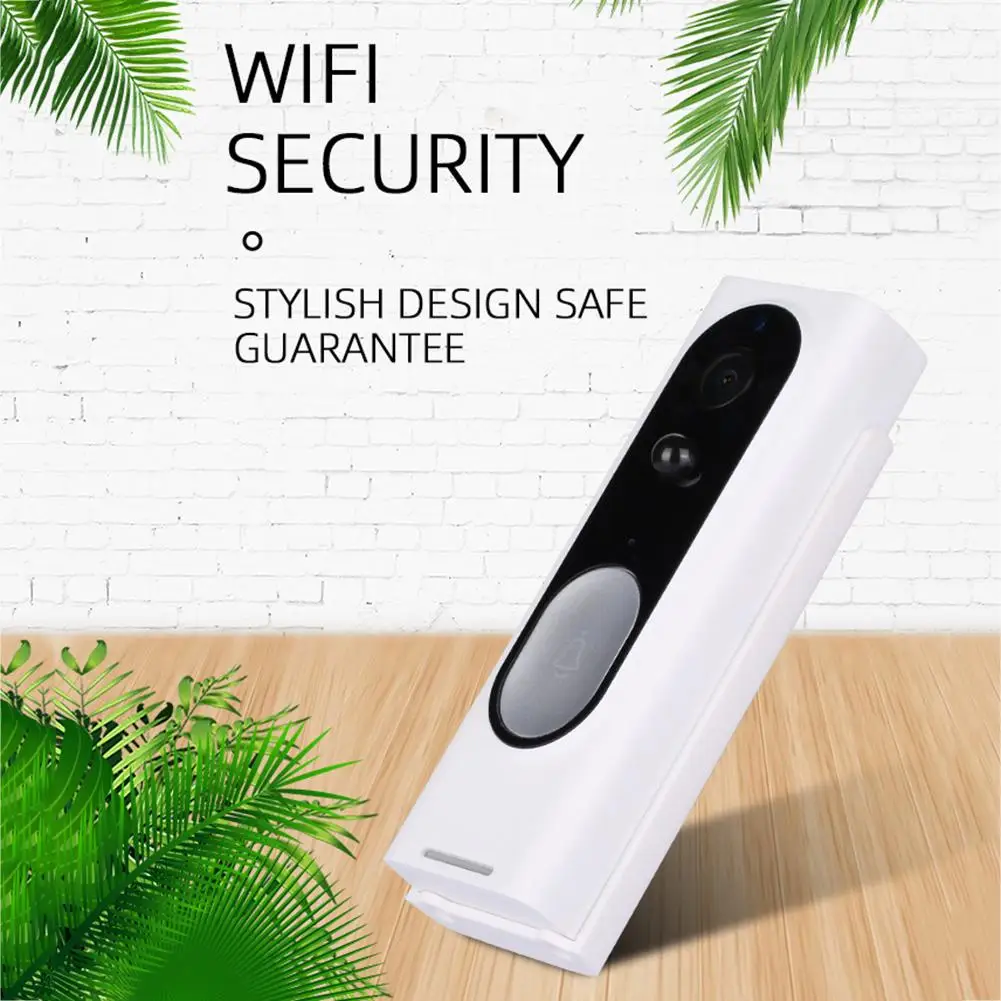 Высокое качество умный WiFi видео дверной звонок камера визуальный домофон с колокольчиком ночного видения IP дверной звонок беспроводная домашняя камера безопасности